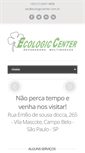 Mobile Screenshot of ecologiccenter.com.br